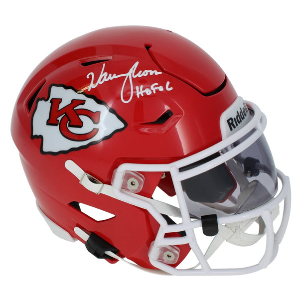 Warren Moon Autographed "HOF '06" Chiefs Speedflex Midi Helmet Beckett
