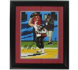 Rob Gronkowski Signed Tampa Bay Buccaneers Framed 16x20 NFL Photo - Super Bowl