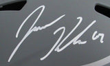 Jason Kelce Signed/Auto Full Size Slate Replica Helmet Eagles PSA/DNA 189945