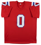 Christian Gonzalez Signed New England Patriots Jersey (Beckett) All Pro Def Back