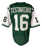 Vinny Testaverde Signed New York Jets Jersey (Beckett) #1 Overall Draft Pk 1987