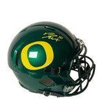 Bo Nix Autographed Oregon Ducks Replica Helmet BAS COA