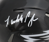Randall Cunningham Signed Philadelphia Eagles 22 Alt Mini Helmet BAS 45950