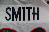 Rod Smith Autographed Broncos Custom White Jersey w/ 3 Inscriptions Beckett COA