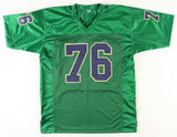 Joe Alt Signed Notre Dame Fighting Irish Jersey (Beckett) #5 Pick 2024 NFL Draft