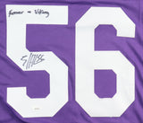E. J. Henderson Signed Minnesota Vikings Jersey "Forever a Viking" (JSA COA)