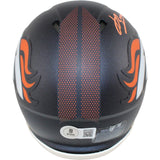 Jahdae Barron Autographed Denver Broncos Mini Helmet Beckett Witness 54018