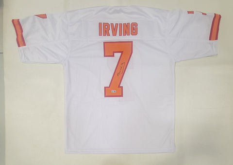 BUCKY IRVING AUTOGRAPHED SIGNED PRO STYLE XL JERSEY W/ BECKETT QR