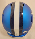DAK PRESCOTT SIGNED DALLAS COWBOYS F/S BLAZE SPEED REPLICA HELMET BECKETT