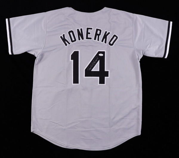 Paul Konerko Chicago White Sox Signed Jersey (JSA COA) 2005 World Seri –  Super Sports Center