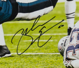 Zach Ertz Signed Framed 16x20 Philadelphia Eagles SB Touchdown Dive Photo JSA
