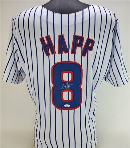 Ian Happ Signed Cubs Jersey (JSA COA) Chicago's 2015 #1 Pick 2015 MLB Draft