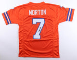 Craig Morton Signed Broncos Jersey (JSA COA) Orange Crush Starting Q.B. 1979