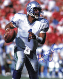 Warren Moon Autographed 8x10 Photo Seattle Seahawks "HOF 06" MCS Holo #63534
