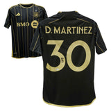 David Martinez Signed LAFC Soccer Jersey #30 with Beckett COA