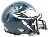CJ Gardner-Johnson Autographed Eagles Speed Mini Helmet - Beckett W Hologram
