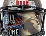 TOM BRADY Autographed Buccaneers HOF Visor Authentic Speed Helmet FANATICS