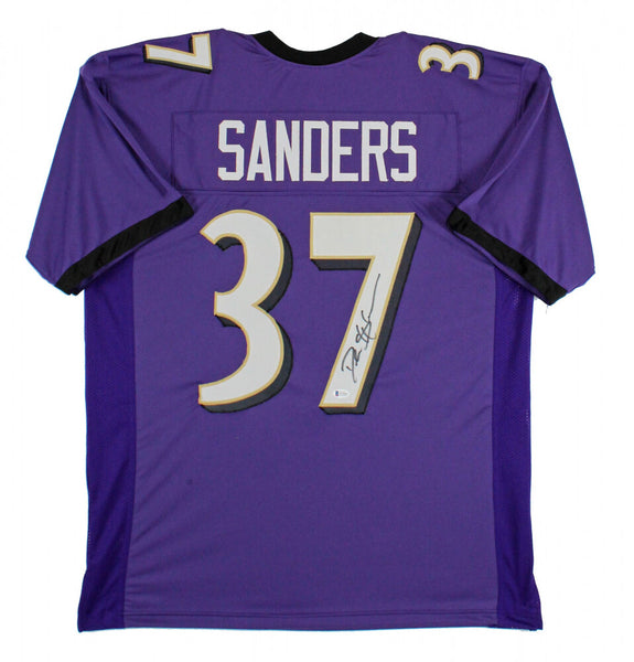 Deion Sanders Signed Baltimore Ravens Jersey (Beckett COA) "Neon" Deion Sanders