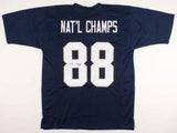 Lou Holtz Signed Notre Dame Fightin' Irish Nat'l Champs Jersey (JSA COA) !988 #1
