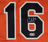 Coby Mayo Signed Baltimore Orioles City Connect Charm City Style Jersey /Beckett