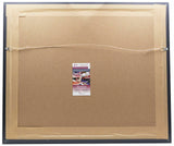 D.J Moore Signed Framed Carolina Panthers 16x20 Football Run Photo JSA