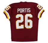 Clinton Portis Signed Washington Custom Maroon Jersey