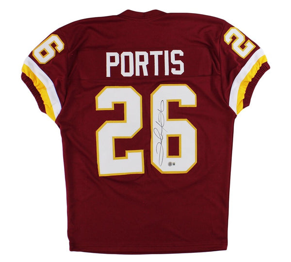 Clinton Portis Signed Washington Custom Maroon Jersey