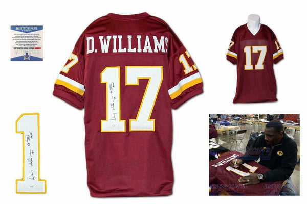 Doug Williams Autographed Signed Jersey - Burgundy - Beckett Authentic