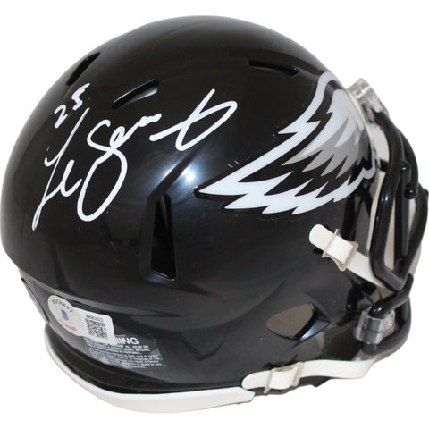 Lesean McCoy Signed Philadelphia Eagles 22 Alt Mini Helmet Beckett 43025