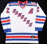 Brian Leetch Signed New York Rangers Jersey (Fanatics) 1994 Stanley Cup Champion