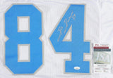 Rob Rubick Signed Detroit Lions Jersey (JSA COA) Motown Tight End 1982-1988