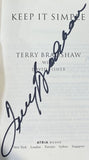 Terry Bradshaw Signed Keep It Simple Book BAS