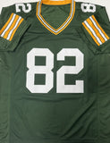 DON BEEBE Signed Replica Green Packers Jersey w/ "SB XXXI Champs" - BAS
