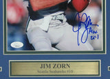 Jim Zorn Seattle Seahawks Signed/Auto 8x10 Photo Framed JSA 163374