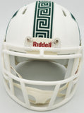 ANDRE RISON AUTOGRAPHED MICHIGAN STATE SATIN WHITE MINI HELMET HOF JSA 232857