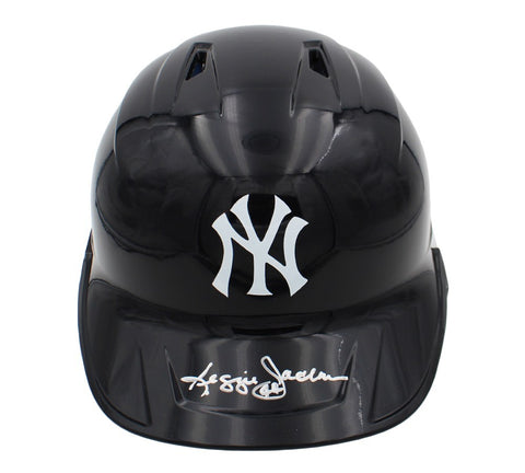 Reggie Jackson Signed New York Yankees Rawlings Mach Pro Batting Helmet