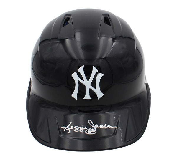 Reggie Jackson Signed New York Yankees Rawlings Mach Pro Batting Helmet
