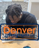 AJ Brown Signed Philadelphia Eagles Mini Helmet Beckett 40791