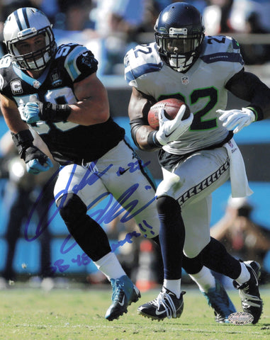 Robert Turbin Autographed Signed 8x10 Photo Seattle Seahawks MCS Holo #63360