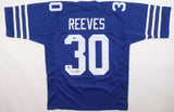 Dan Reeves Signed Cowboys Throwback Jersey (Beckett) Dallas R.B. 1965-1972 /