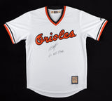 Miguel Tejada Signed Orioles Jersey Inscribed 6xAll Star (Schwartz COA) S.S.