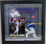 Ryne Sandberg Signed/Inscribed HOF 05 - 8X10 Photo LED Light up 3D Frame TriStar