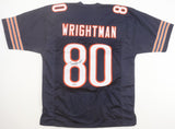 Tim Wrightman Signed Chicago Bears Jersey (Beckett) Super Bowl XX Tight End
