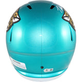 Travis Hunter Signed Jacksonville Jaguars F/S Flash Helmet Beckett Witness 51412