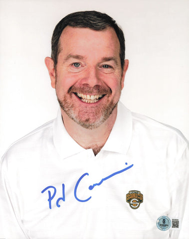 P.J. Carlesimo Autographed 8x10 Photo Seattle Supersonics Beckett QR #BS36849