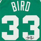 Larry Bird Boston Celtics Autographed Green Mitchell and Ness Jersey - Fanatics