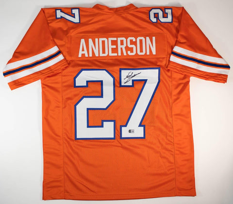 Neal Anderson Signed Florida Gators Jersey (Beckett) 1986 Bears 1st Round Pick