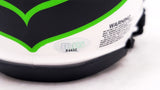 LARGENT & ZORN AUTOGRAPHED SEAHAWKS LUNAR ECLIPSE SPEED MINI HELMET MCS 211065