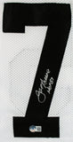 Joe Greene "HOF 87" Authentic Signed White Pro Style Jersey BAS Witnessed