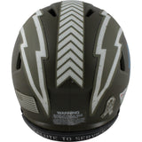 Justin Herbert Autographed Los Angeles Chargers 22 STS Mini Helmet Beckett 50119